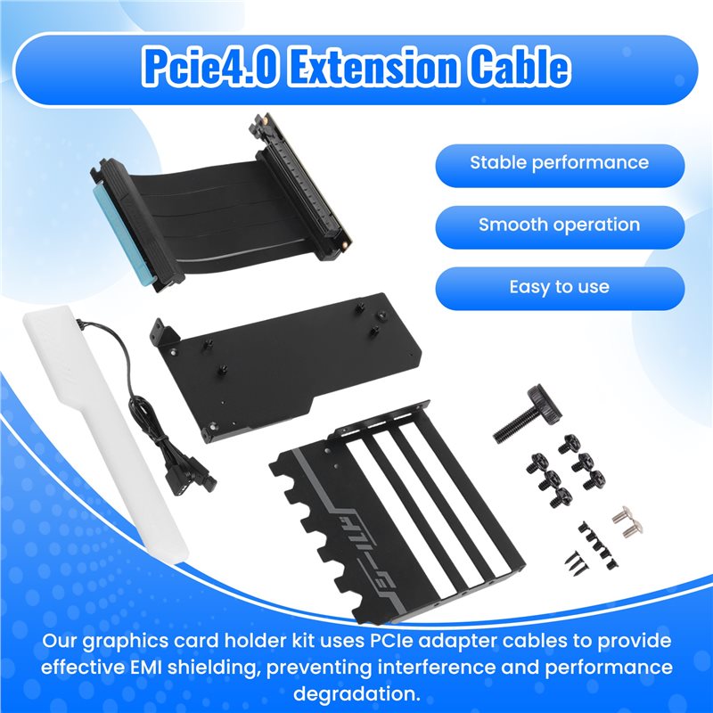 PCI-E 4.0 X16 yükseltici kablo - Pcie 4.0 X16 Riser Cable 90 Degree incelemesi ve fiyatı