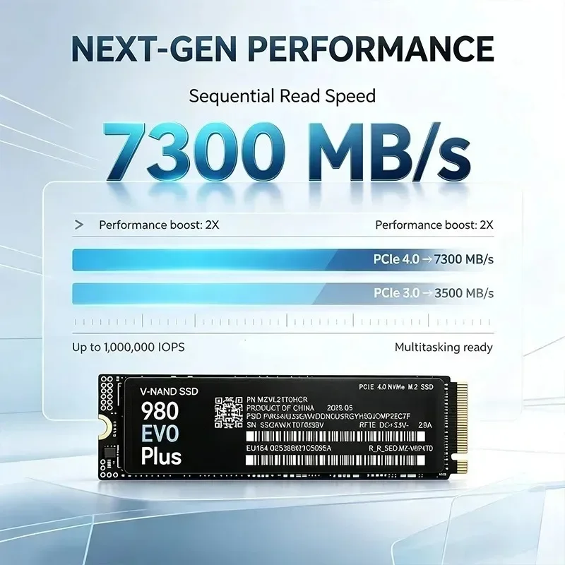 980 EVO Plus M.2 2280 NVMe PCI - M.2 Nvme 4Tb Pcie 4.0 Ssd incelemesi ve fiyatı